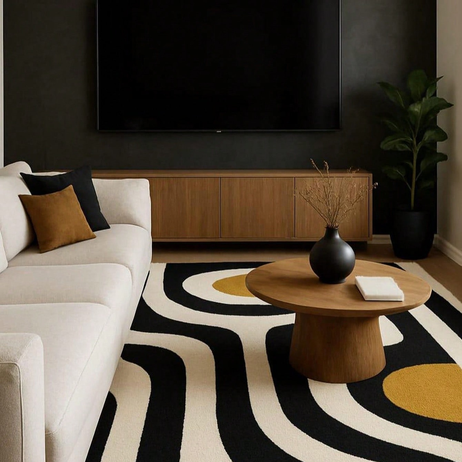 Tufted Wool Rug, Geometric Pat - огляд і ціна Century Textile & Sewing Supply Photos